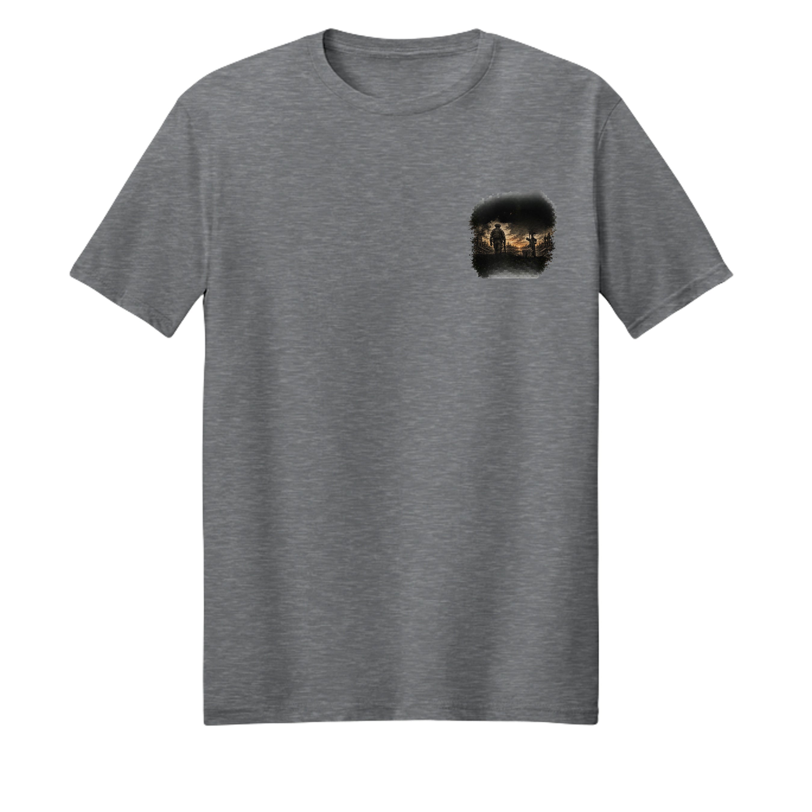 Graphite Heather - 3000 - FRONT