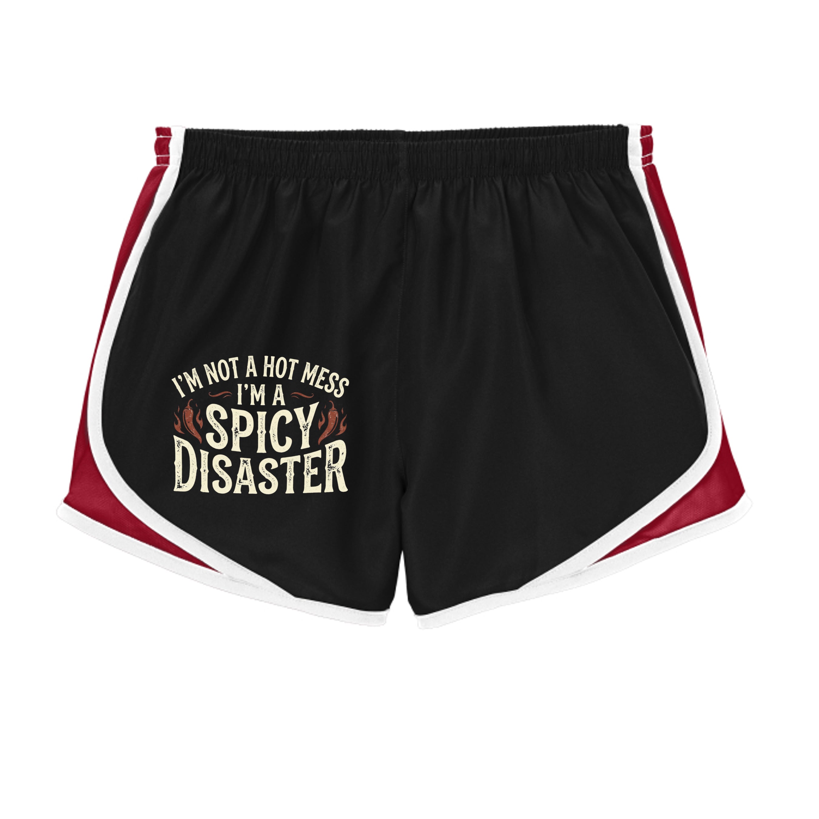 Blk/Tr Red/Wht - LST304 - FRONT