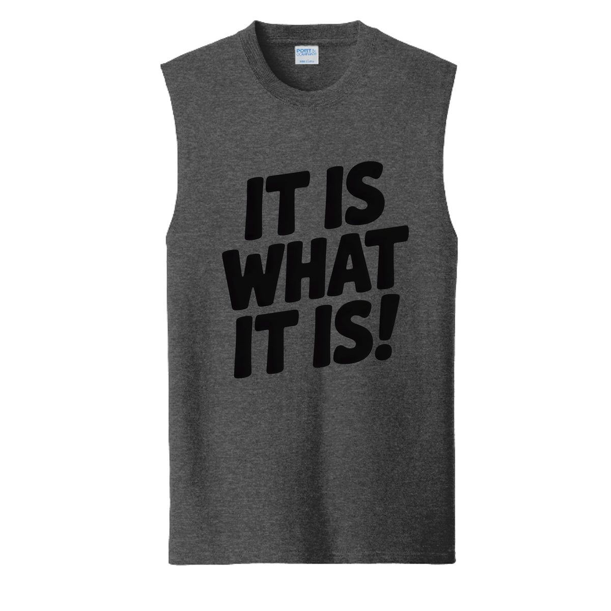 Dark Heather Grey - PC54SL - FRONT