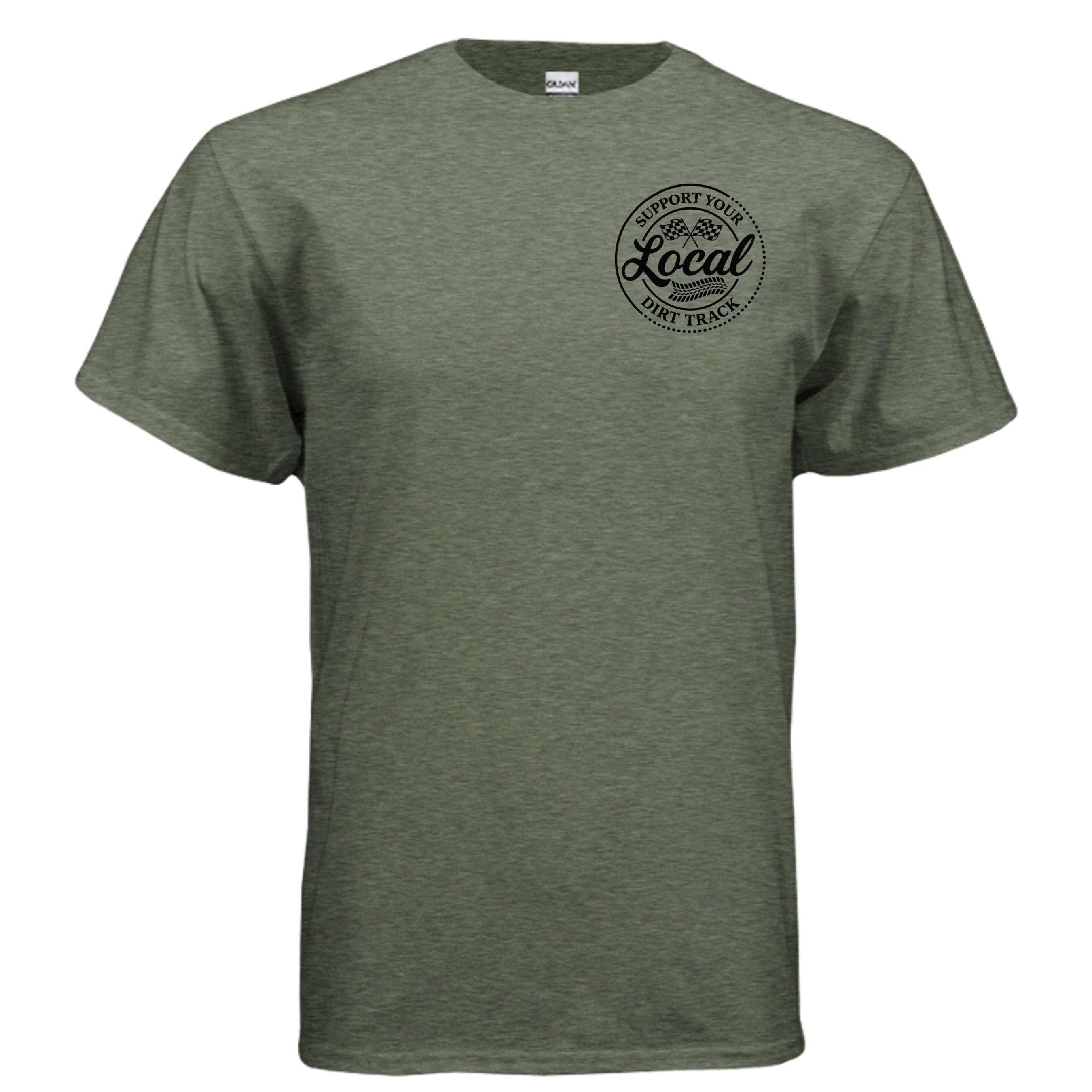 HEATHER MILITARY GREEN - G500 - FRONT