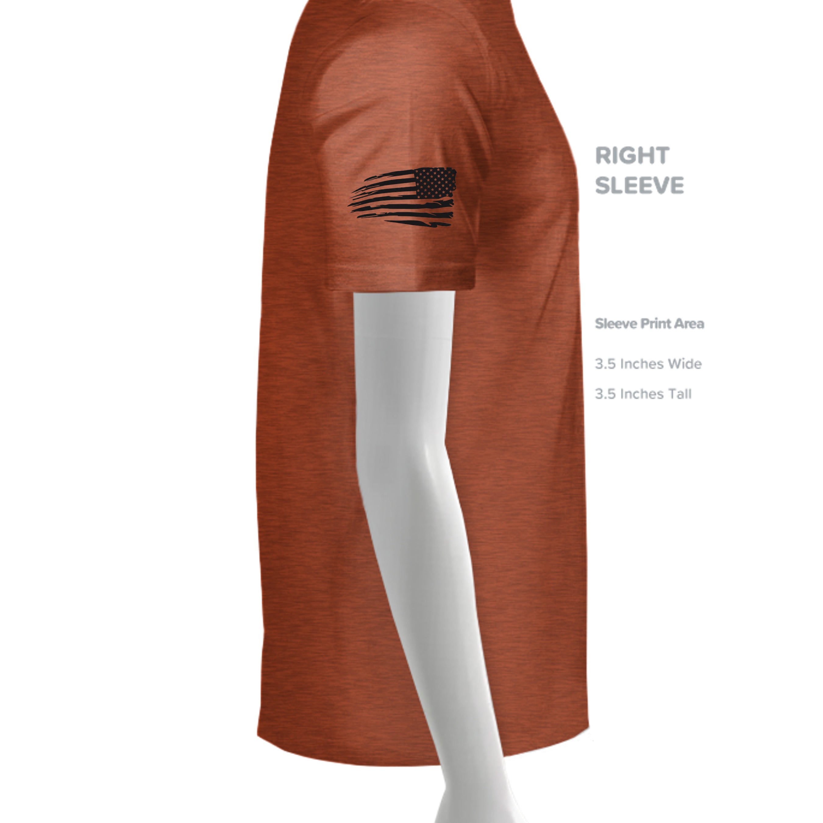 ANTIQUE ORANGE - G500 - SLEEVE_RIGHT