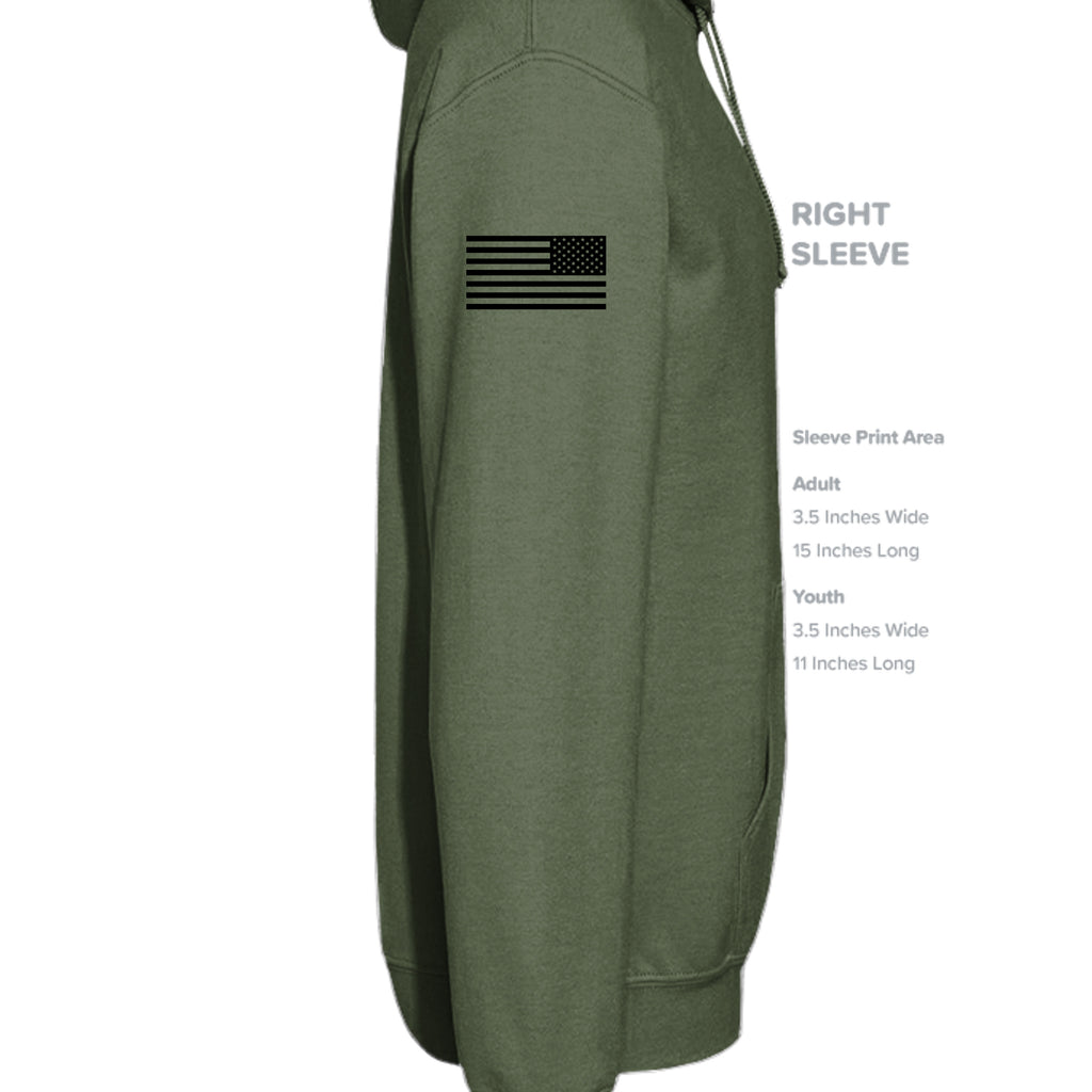 MILITARY GREEN - G185 - SLEEVE_RIGHT